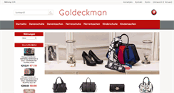 Desktop Screenshot of goldeckman.at